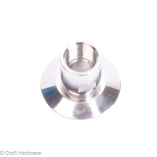 Gewindeadapter Tri-Clamp 1,5" x 1/2" BSPT IG