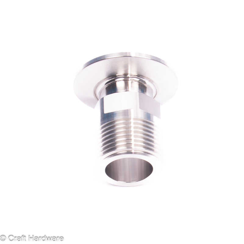 Gewindeadapter Tri-Clamp 1,5" x 1" BSPT AG