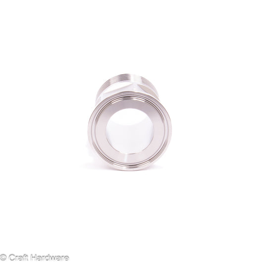 Gewindeadapter Tri-Clamp 1,5" x 1,25" BSPT AG