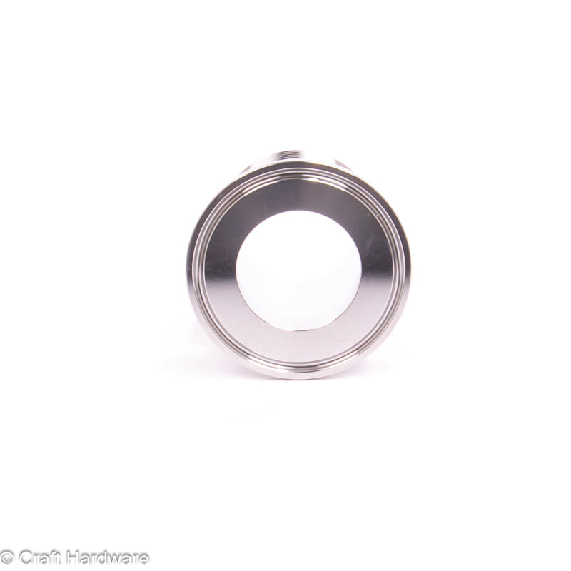 Threaded Adapter Tri-Clamp 2" x 1.5" BSPT Male