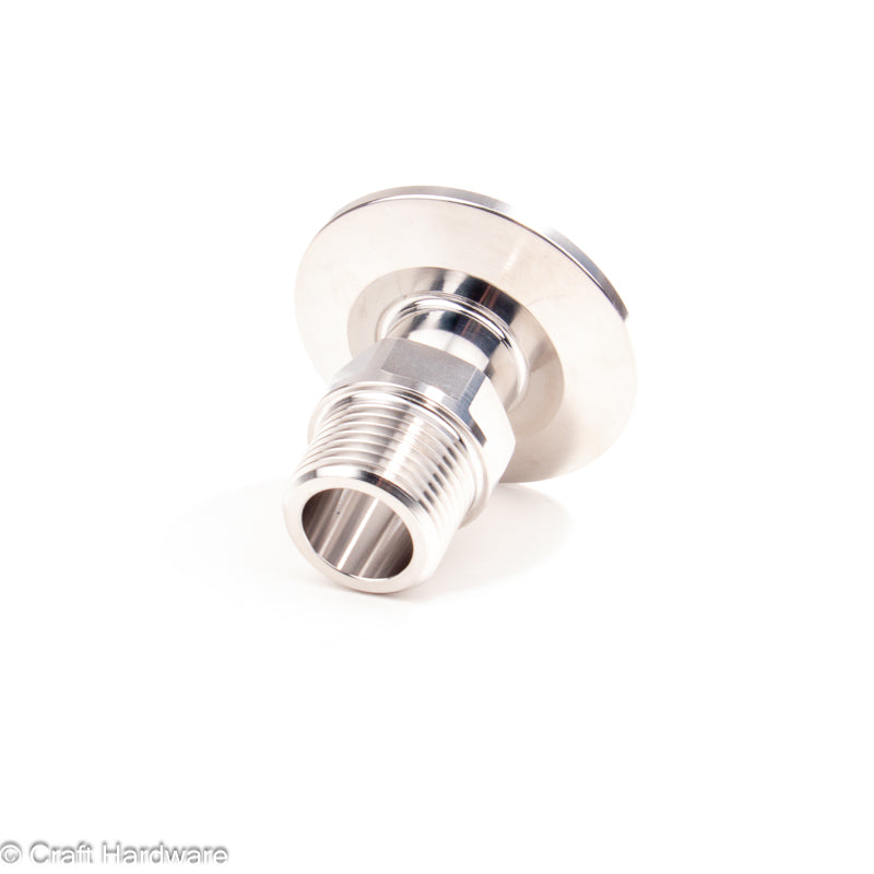 Threaded Adapter Tri-Clamp 1.5" x 5/8" BSPP Male