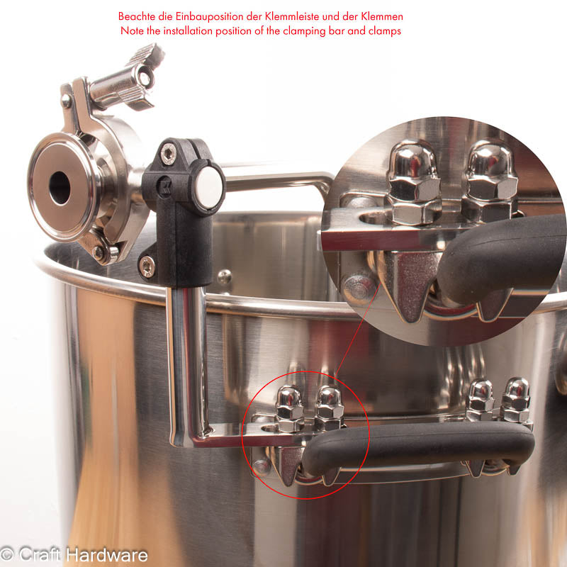 Kessel Tri-Clamp Halterung