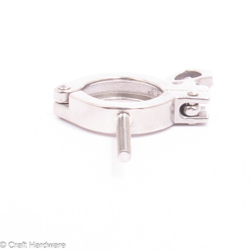 Klemme Tri-Clamp 1,5" mit M8 Gewindestange