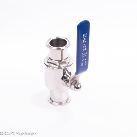 Kugelhahn Zweiteilig Tri-Clamp 1,5"