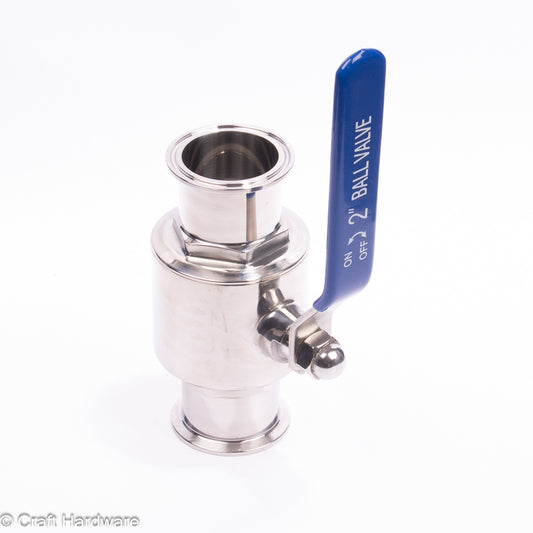 Kugelhahn Zweiteilig Tri-Clamp 2"