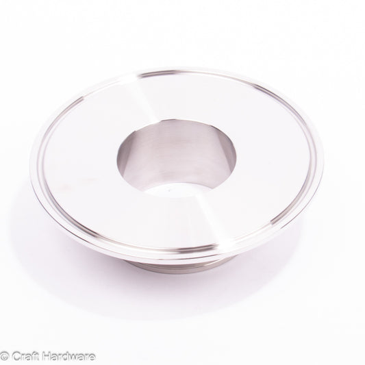 End Cap Reducer Tri Clamp 4" to 2"