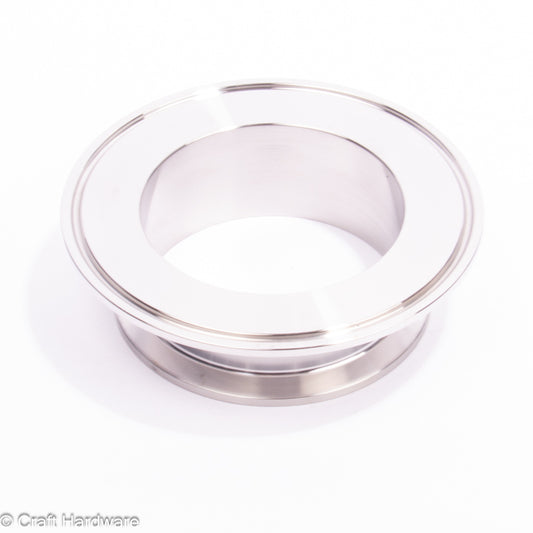 End Cap Reducer Tri Clamp 4" to 3"