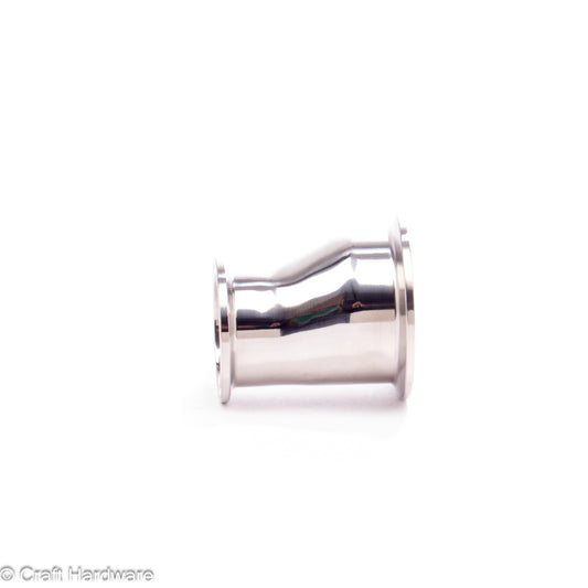 Reduzierung Exzentrisch Tri-Clamp DN 50 auf DN 40