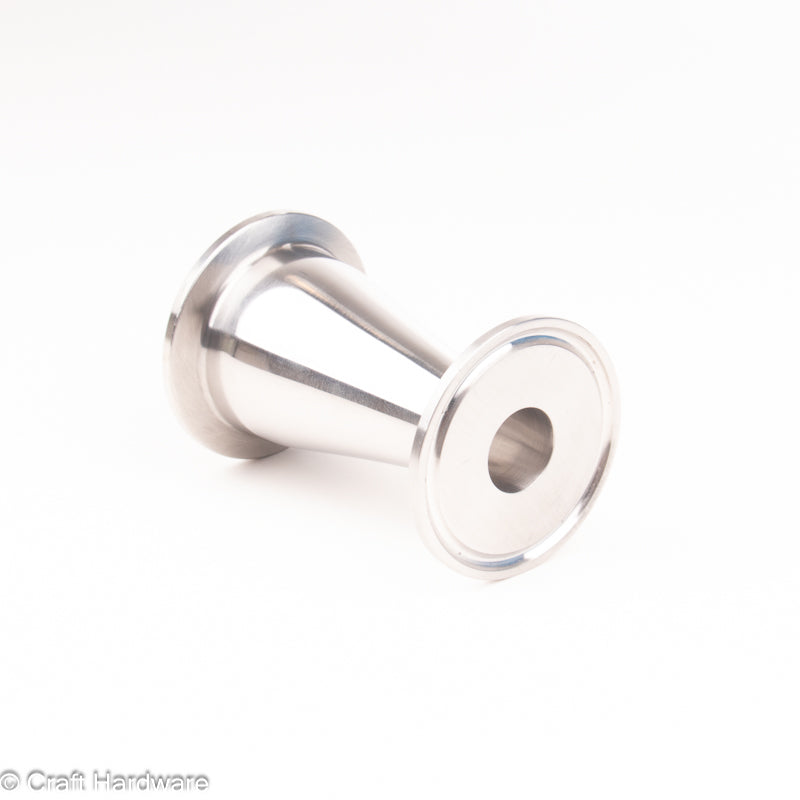 Reducer Concentric Tri-Clamp 1.5" to 1.5"x3/4"