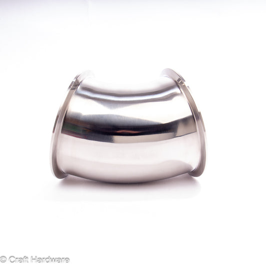 Rohrbogen 45 Tri-Clamp DN 100