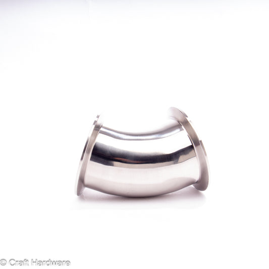 Rohrbogen 45 Tri-Clamp DN 65