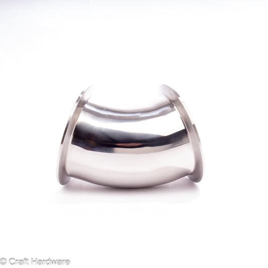 Rohrbogen 45 Tri-Clamp DN 80