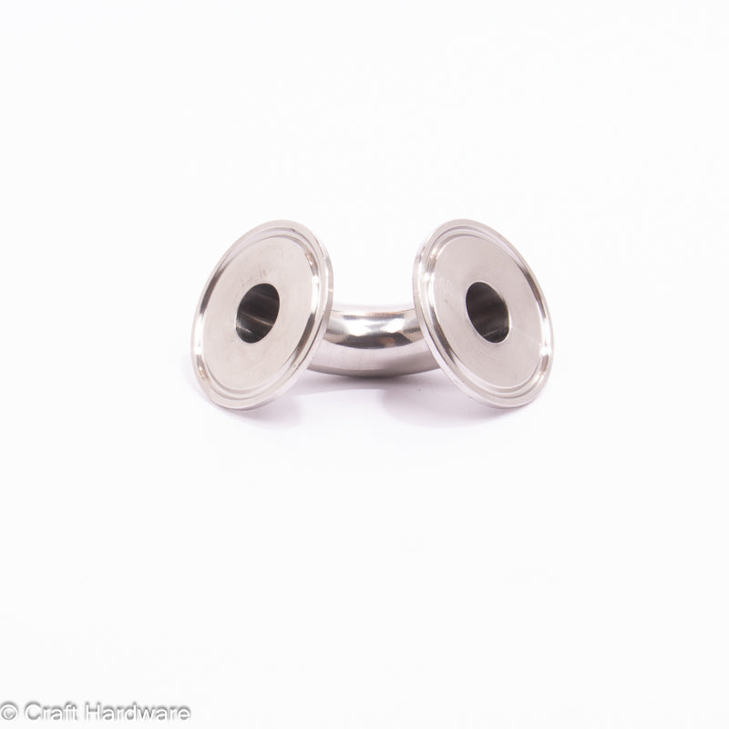 Elbow 90 Tri-Clamp 1.5" x 3/4"