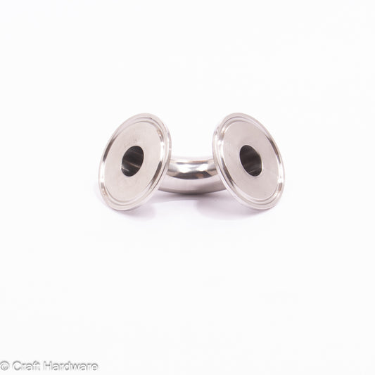 Rohrbogen 90 Tri-Clamp 1,5" x 3/4"