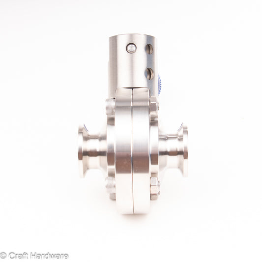 Scheibenventil Tri-Clamp DN 20 mit Kugelgriff