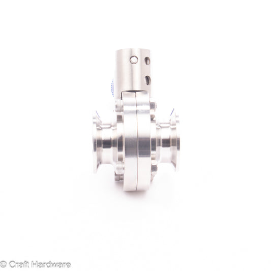 Scheibenventil Tri-Clamp DN 25 mit Kugelgriff