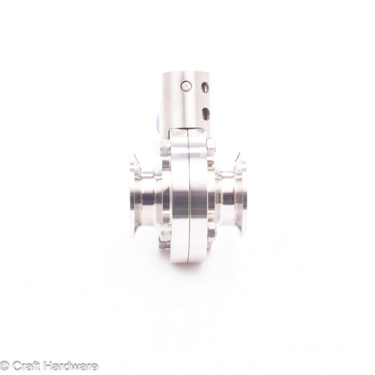 Scheibenventil Tri-Clamp DN 32 mit Kugelgriff