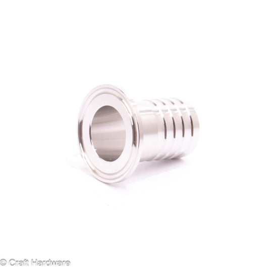 Schlauchtülle Gerade Tri-Clamp 1,5" x 1,25"