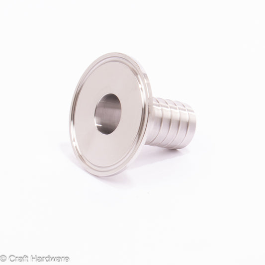 Schlauchtülle Gerade Tri-Clamp 2" x 1"