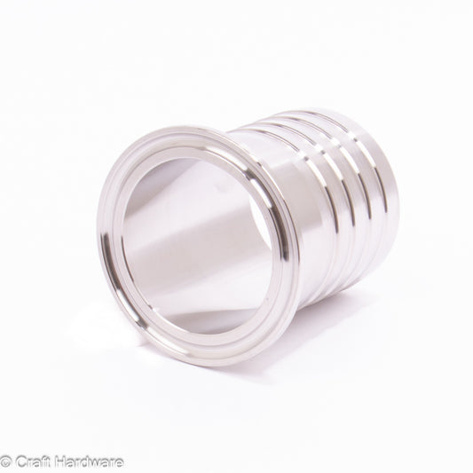 Schlauchtülle Gerade Tri-Clamp 2" x 2"