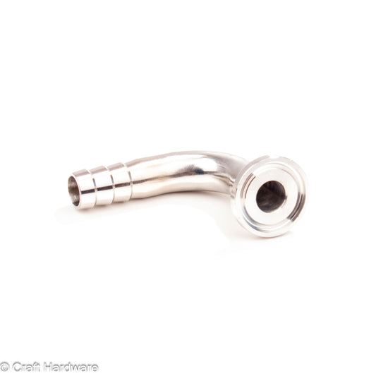 Schlauchtülle 90 Tri-Clamp 3/4" x 1/2"