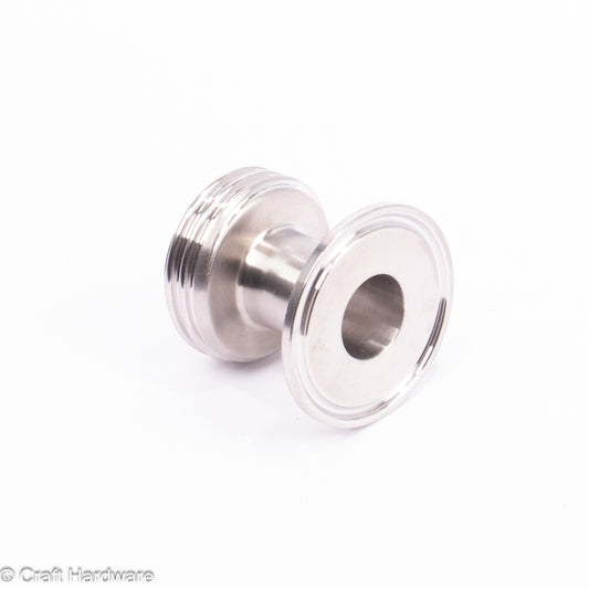 Adapter Tri-Clamp 1,5" x DIN 11851 AG DN 20