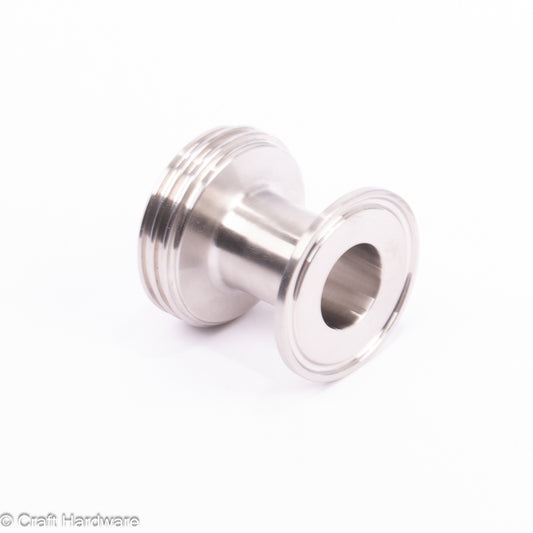 Adapter Tri-Clamp 1,5" x DIN 11851 AG DN 25