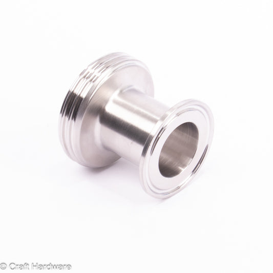 Adapter Tri-Clamp 1,5" x DIN 11851 AG DN 32