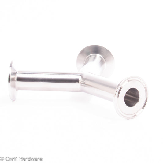 Y-Stück Tri-Clamp 1"