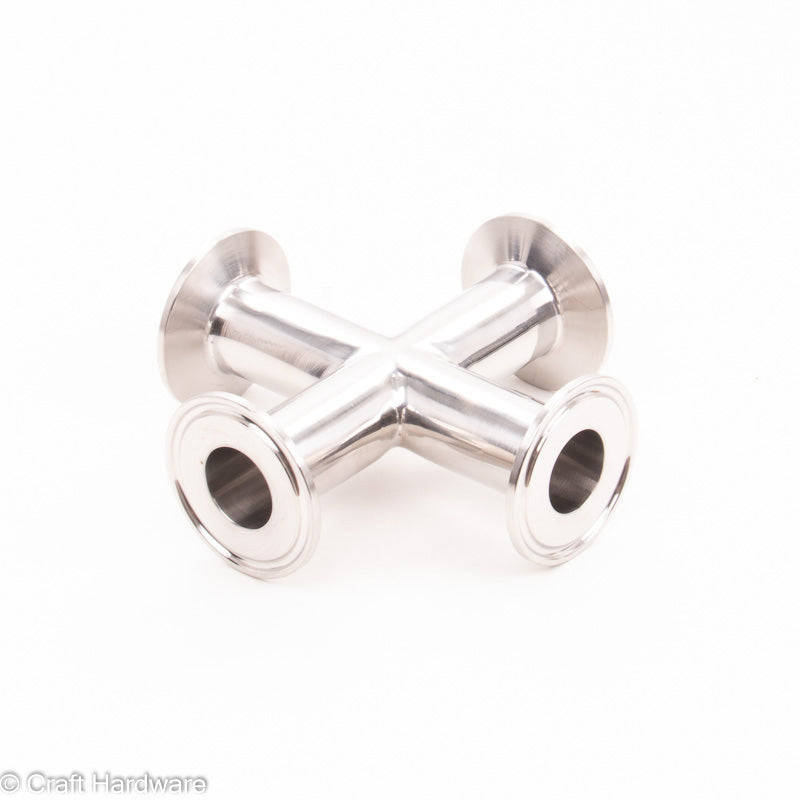 Kreuzstück Tri-Clamp ID 22,1 mm -3