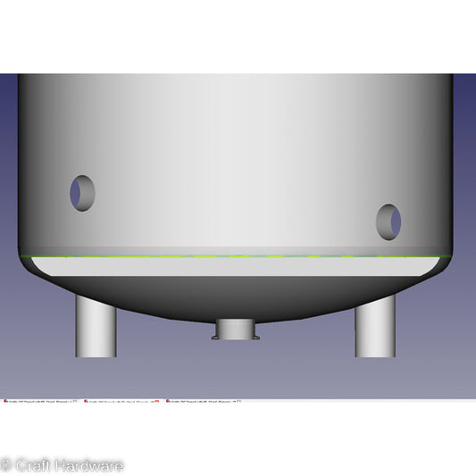 Läuterbodenständer für Bodenablauf Kessel