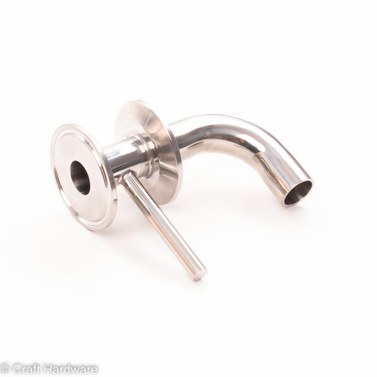 Abfüllarm Tri-Clamp 3/4" 5cm-2