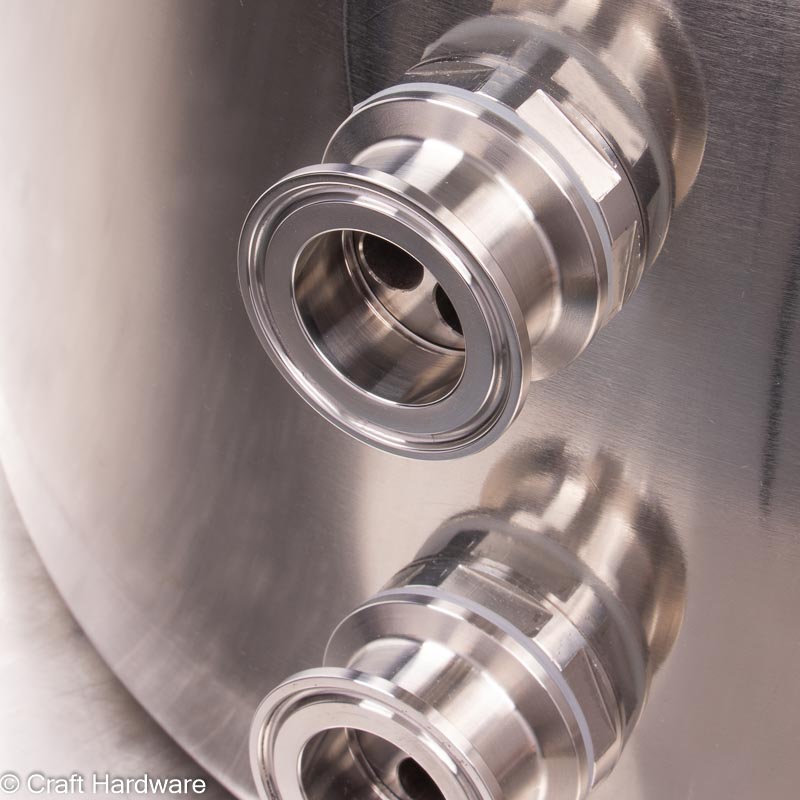 HERMS Spirale Tri-Clamp Gewindeadapter 1″ BSP-6