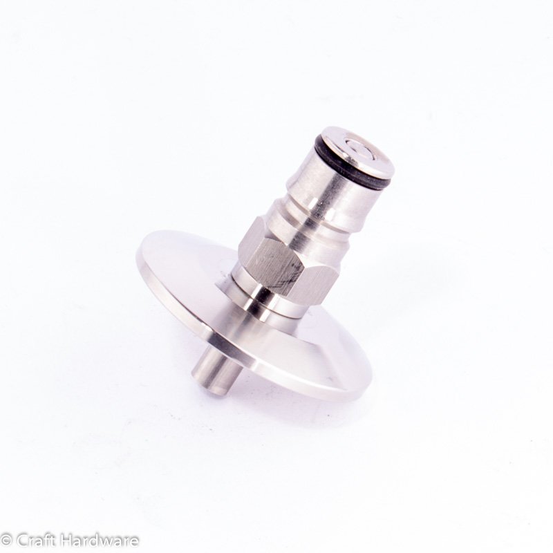 Tri-Clamp 1,5" auf NC Ventil Adapter