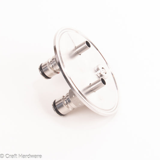 Tri-Clamp 3" auf NC Adapter