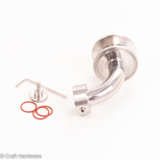 Tri-Clamp Whirlpool Arm Tube Mount - Short