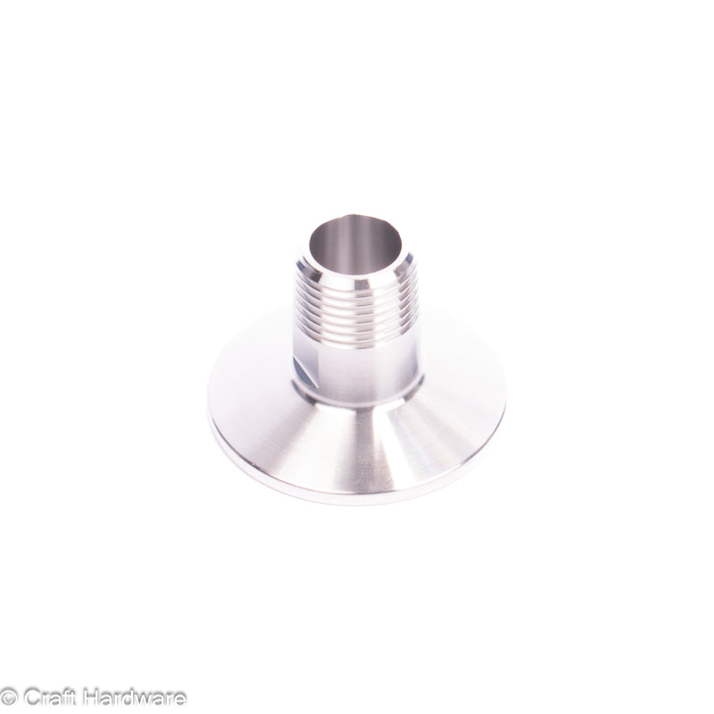 Threaded Adapter Tri-Clamp 1,5" x 1/2" BSPT Male