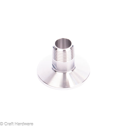 Threaded Adapter Tri-Clamp 1,5" x 1/2" BSPT Male