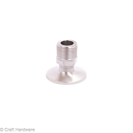 Threaded Adapter Tri-Clamp 1.5" x 3/4" BSPP Male