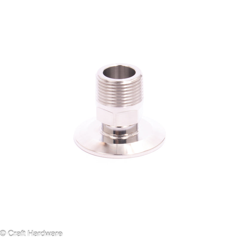 Threaded Adapter Tri-Clamp 2" x 1" BSPT Male