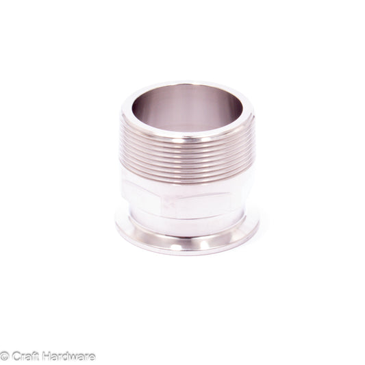 Gewindeadapter Tri-Clamp 2" x 2" BSPT AG