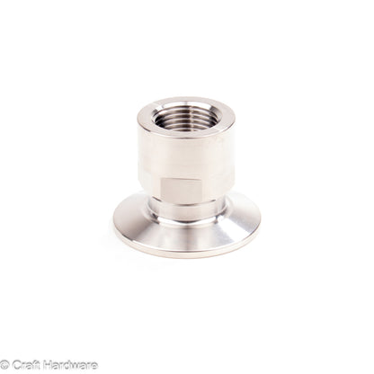 Threaded Adapter Tri-Clamp 1.5" x 5/8" BSPP Female