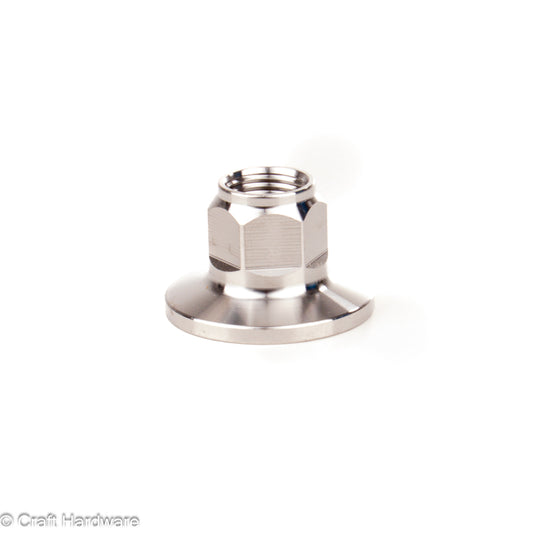 Threaded Adapter Tri-Clamp DN 15 (34 mm) x 1/4" BSPT Female