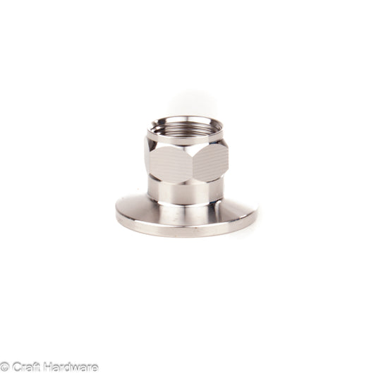 Threaded Adapter Tri-Clamp DN 15 (34 mm) x 3/8" BSPT Female