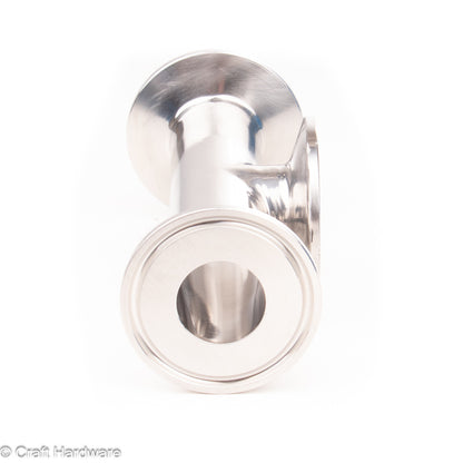 Instrument Tee Tri-Clamp 1"