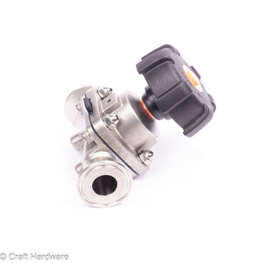 Membranventil Tri-Clamp 1"