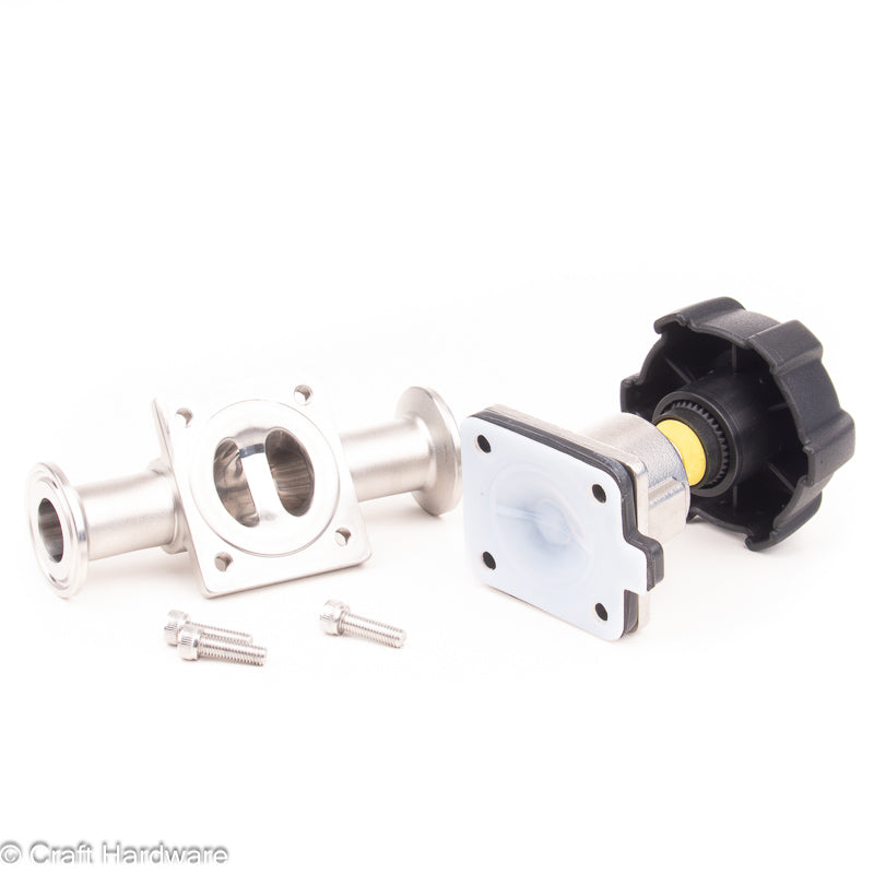 Diaphragm Valve Tri-Clamp DN 15