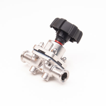 Membranventil Tri-Clamp 3/4"