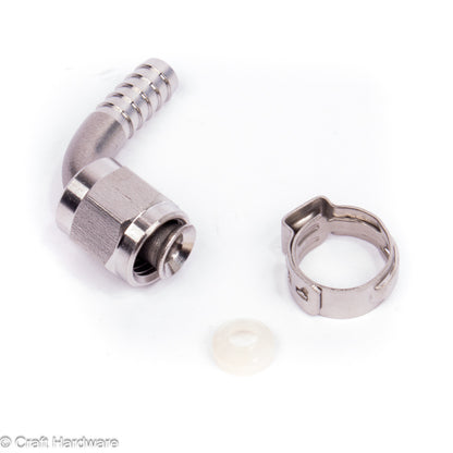 NC 90 Barb and Swivel Nut 7.2 mm