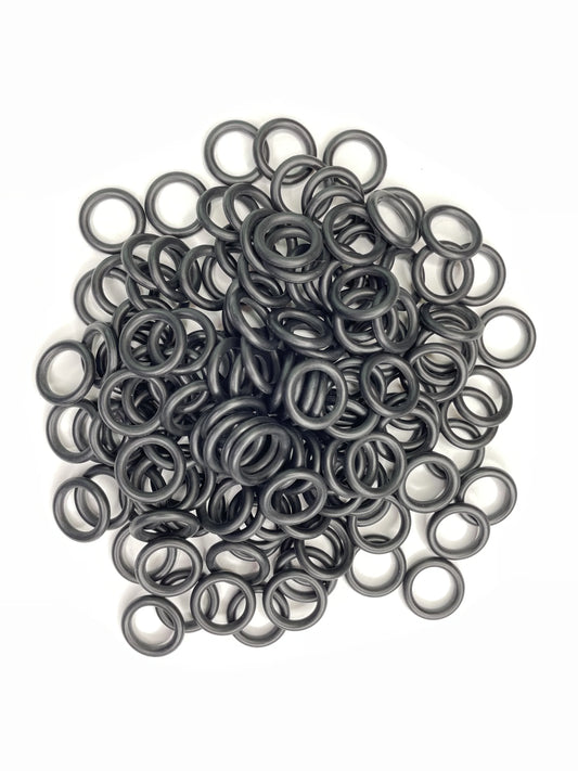 NC Keg Ventil O-Ring Silikon Schwarz, 10 Stück